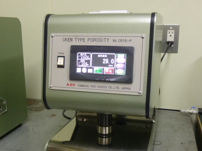 OKEN TYPE POROSITY FILM TESTER